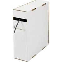 544322 Krimpkous zonder lijm Zwart 6 mm 3 mm Krimpverhouding:2:1 10 m - thumbnail