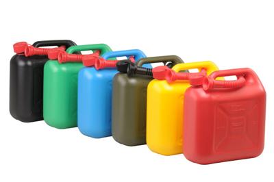 CEMO 10844 Kanister 10l rot Jerrycan voor brandstof 10 l Kunststof