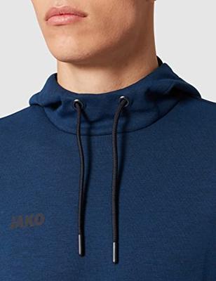 JAKO 6729 Sweater Met Kap Premium Basics - Marine Gemeleerd - M