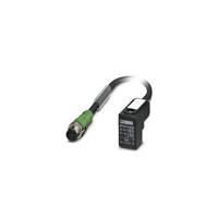 Phoenix Contact 1435467 Sensor/actuator connector, geassembleerd M12 Aantal polen (sensoren): 3 Stekker, recht, Stekker, haaks 3.00 m 1 stuk(s) - thumbnail