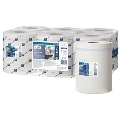 Tork Reflex poetspapier Centerfeed, 1-laag, systeem M4, pak van 6 stuks Tork Reflex poetspapier Centerfeed, 1-laag, systeem M4, pak van 6 stuks
