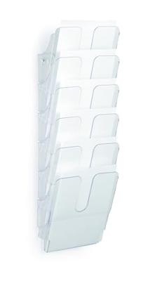 Durable FLEXIPLUS 6 A4 1700008401 Folderhouder Transparant DIN A4 1 stuk(s) Aantal vakken: 6 (l x b x h) 247 x 247 x 1080 mm Durable FLEXIPLUS 6 A4 1700008401 Folderhouder Transparant DIN A4 1 stuk(s) Aantal vakken: 6 (l x b x h) 247 x 247 x 1080 mm