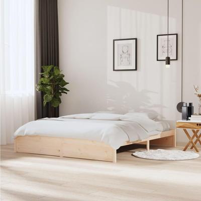 Bedframe massief hout 180x200 cm Bedframe massief hout 180x200 cm