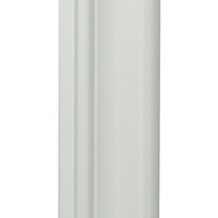 MDF Barok architraaf 70x12 voorgelakt RAL9010 - lengte 244cm - thumbnail