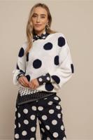 Eliza dot pullover - kit/dark blue - 13528 - thumbnail