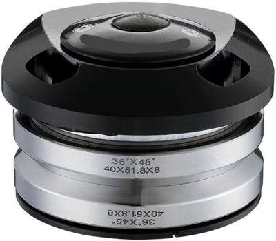 Tecora balhoofdstel1 1/8 inch semi geintegreerd met kabel doorvoer