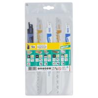 Wolfcraft Sabelzaagblad-Set | 5-delig | 1 set - 3599000 - thumbnail