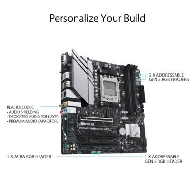 Moederbord Asus AMD AM5 AMD AMD B650 - thumbnail