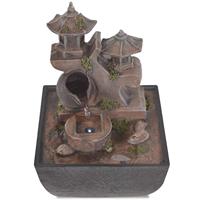 VidaXL Binnenfontein met led-verlichting polyresin - thumbnail