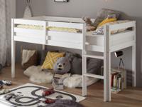 Hoogslaper KEBLINY wit zonder lattenbodem - thumbnail