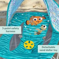 DISNEY BABY- NEMO- Pop 'N Chill opvouwbare babywipstoel, SPF +50 zonneklep en draagtas inbegrepen - thumbnail
