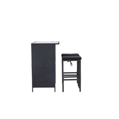 Nohr Outdoor Barset 'Zeena' kleur Zwart