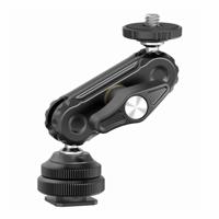 Ulanzi R098 mini magic arm met cold shoe en 1/4 inch schroefaansluiting - thumbnail