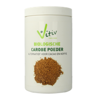 Vitiv Carobe poeder bio 500 Gram - thumbnail