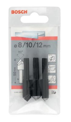 Set verzinkboren ws 8-10-12