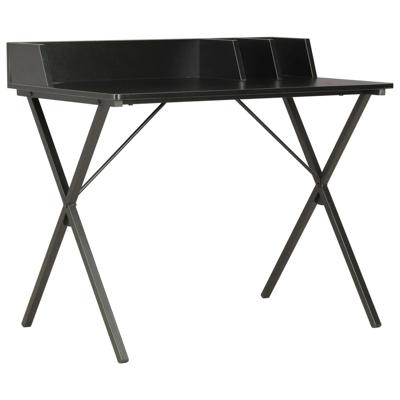 vidaXL Bureau 80x50x84 cm zwart