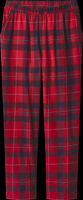 esmara Flanellen dames pyjamabroek (Rood, XS (32/34)) - thumbnail