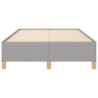 Bedframe zonder matras 120x190 cm stof lichtgrijs - thumbnail