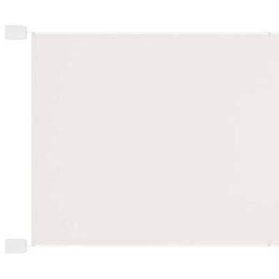 VidaXL Luifel verticaal 60x1200 cm oxford stof wit