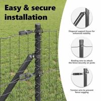 VidaXL Afrasteringspaal 13 pcs grijs staal - thumbnail