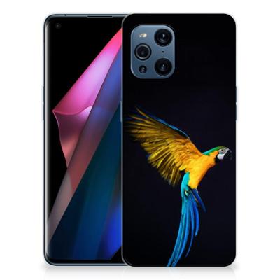 OPPO Find X3 | X3 Pro | TPU Hoesje | Papegaai OPPO Find X3 | X3 Pro | TPU Hoesje | Papegaai