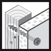 Bosch Accessoires Snelbouwschroef grove schroefdraad 3,9 x 25 voor MA 55 - 2608000547 - thumbnail