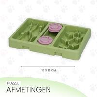 Eat Slow Live Longer Mini Puzzle Lush Jungle - thumbnail