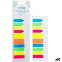 Zelfklevende briefjes Carchivo Multicolour 10 x 20 mm (10 Stuks) - thumbnail