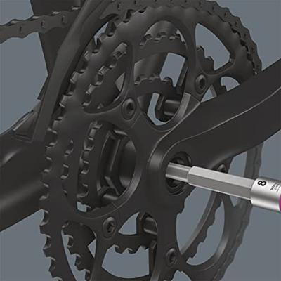 Wera Bicycle Set 8 05004176001 Dopsleutel-bitinzetset 3/8 7-delig