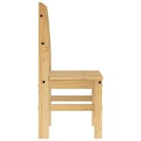 Eetkamerstoelen 2 st 40x46x99 cm massief grenenhout - thumbnail