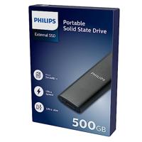 SSD Philips extern ultra speed space grey 500GB - thumbnail