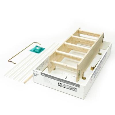 Roto zoldertrap - Cadet 3 ISO RC - 112 x 60 cm - 3-delig