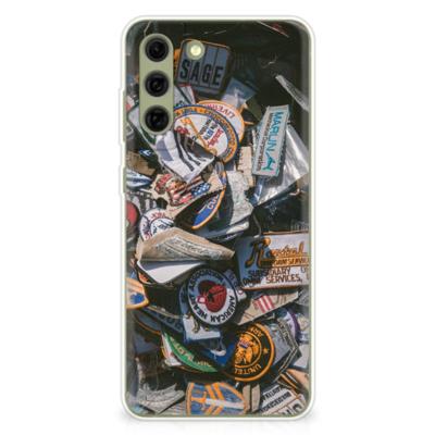 Samsung Galaxy S21FE | Siliconen hoesje | met foto Badges