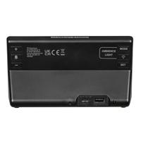 TFA Dostmann 60.2051.01 Wekker Kwarts Zwart Incl. oplaadfunctie - thumbnail