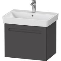 Wastafelkast Duravit No.1 Met 1 Lade 59x42.6x47.8 cm Met Geïntegreerde Greep Mat Grafiet Duravit - thumbnail