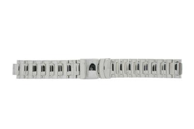 Haurex horlogeband A276UN / UN1330915 / 2A276UN Staal Zilver 20mm Haurex horlogeband A276UN / UN1330915 / 2A276UN Staal Zilver 20mm