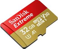 Sandisk MicroSDXC Extreme 32GB (A1/ V30/ U3/ UHS-I/ Cl.10/ R100/ W60)+Ad.Act.Cam - thumbnail