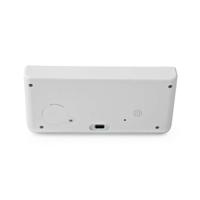 Nedis WCACQ20WT Wekker met Draadloze Lader Qi Wit - thumbnail