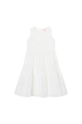 Someone Zomer jurk mouwloos meisjes - ecru - anouk