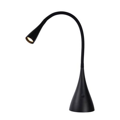 Lucide ZOZY - Bureaulamp - LED 3 StepDim - 1x4W 3000K - Zwart