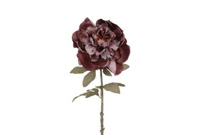 Countryfield kunstbloem peony sibel 57 cm paars
