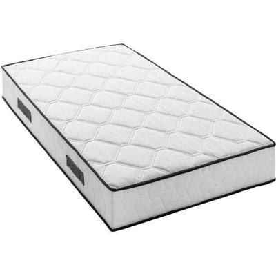 Matras 90 x 190 cm - Hoogte 24 cm - 380 pocketveren - 7 zones - Gebalanceerd - omkeerbaar - made in Belgium