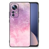 Kleurrijke Telefoonhoesje Xiaomi 12 | 12X Pink Purple Paint - thumbnail