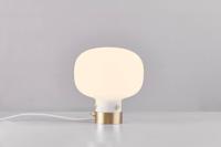 Tafellamp opaal glas modern &apos;Raito&apos; DFTP E27 fitting 20 cm - thumbnail