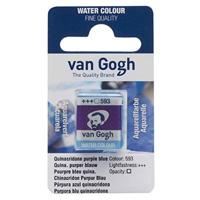 Van Gogh Aquarelverf Napje - Quinacridonepurper Blauwachtig #593 - thumbnail
