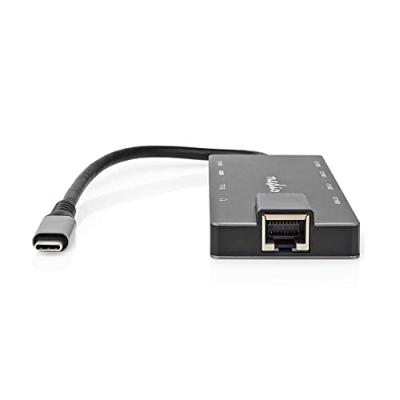 Nedis CCBW64775AT02 USB-adapter USB-C -USB-A, RJ45, HDMI, SD 0.2m Nedis CCBW64775AT02 USB-adapter USB-C -USB-A, RJ45, HDMI, SD 0.2m