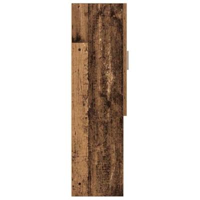 Wasmachinekast 70,5x25,5x90 cm oud houtkleurig