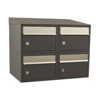 Stoer! Brickset 2-Breed, 2-Hoog Met Dak Antraciet - 40215065_2x2d - thumbnail