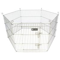 Knaagdierren Hexagon Taupe 100 x 100 x 60 cm Flamingo Taupe - thumbnail