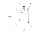 Trio Spin hanglampCord Spider - 310100562 - thumbnail